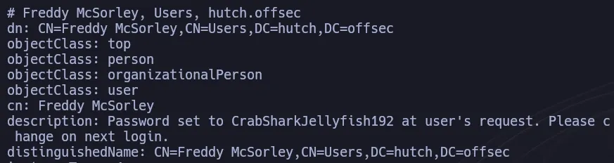 ldap credentials leak