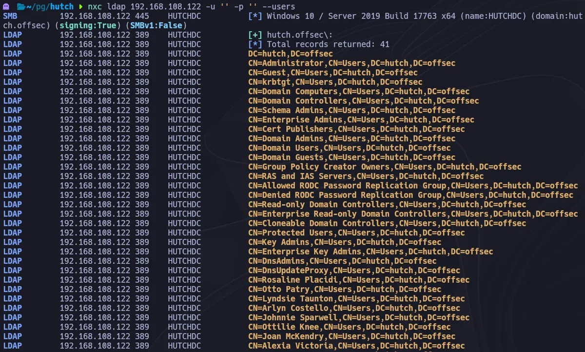 nxc ldap enumeration