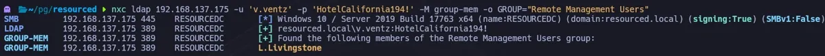 nxc ldap group membership