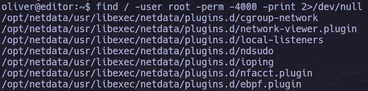 SUID Binary Enumeration