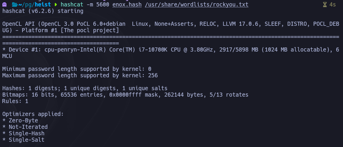 crackeando hash con hashcat