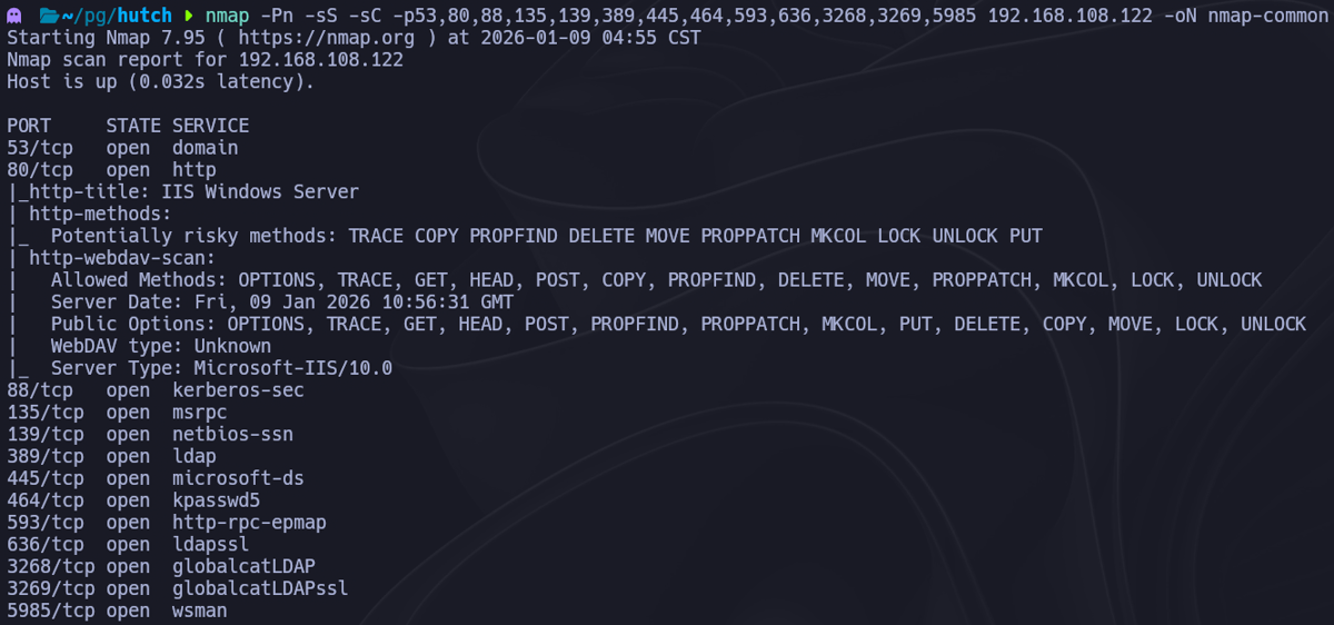 escaneo nmap completo