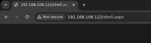 disparando la reverse shell